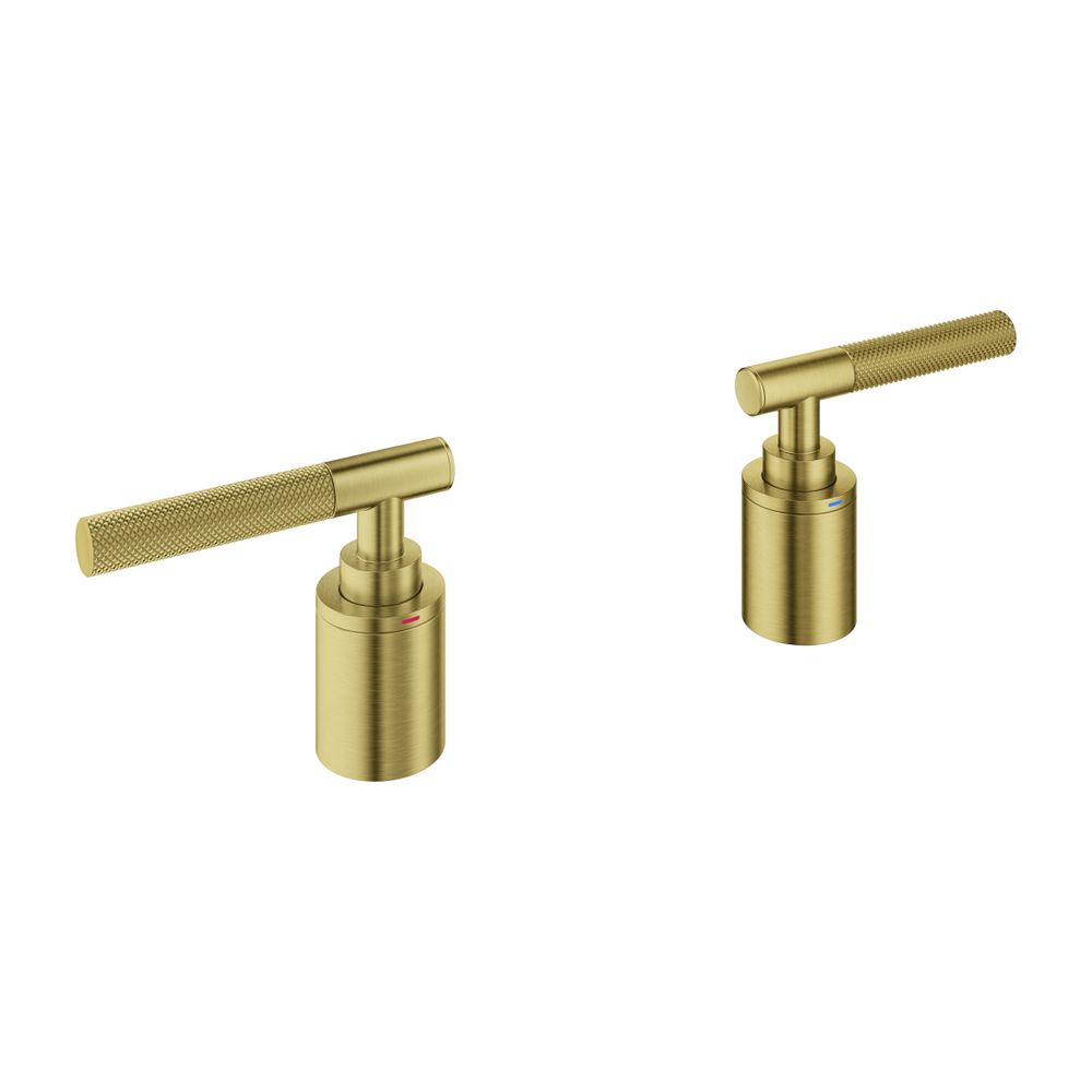 Grohe Atrio PC Hebelgriffe Rändelstruktur Cool Sunrise gebürstet für 25224... GROHE-48651GN0 4005176951947 (Abb. 1)