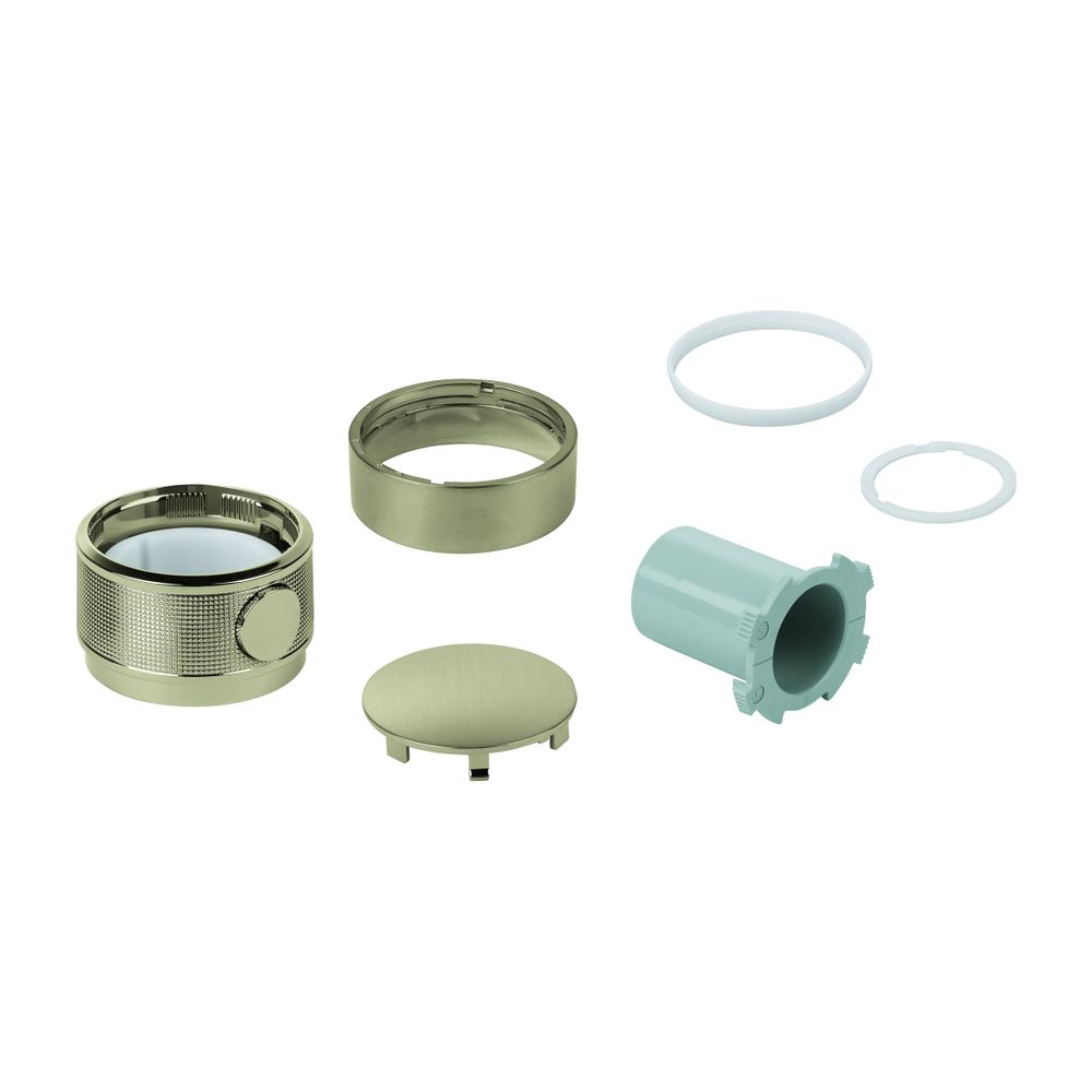 Grohe Temperaturwählgriff Nickel gebürstet, für Fertigmontageset Grohtherm SmartControl... GROHE-49029EN0 4005176468599 (Abb. 1)