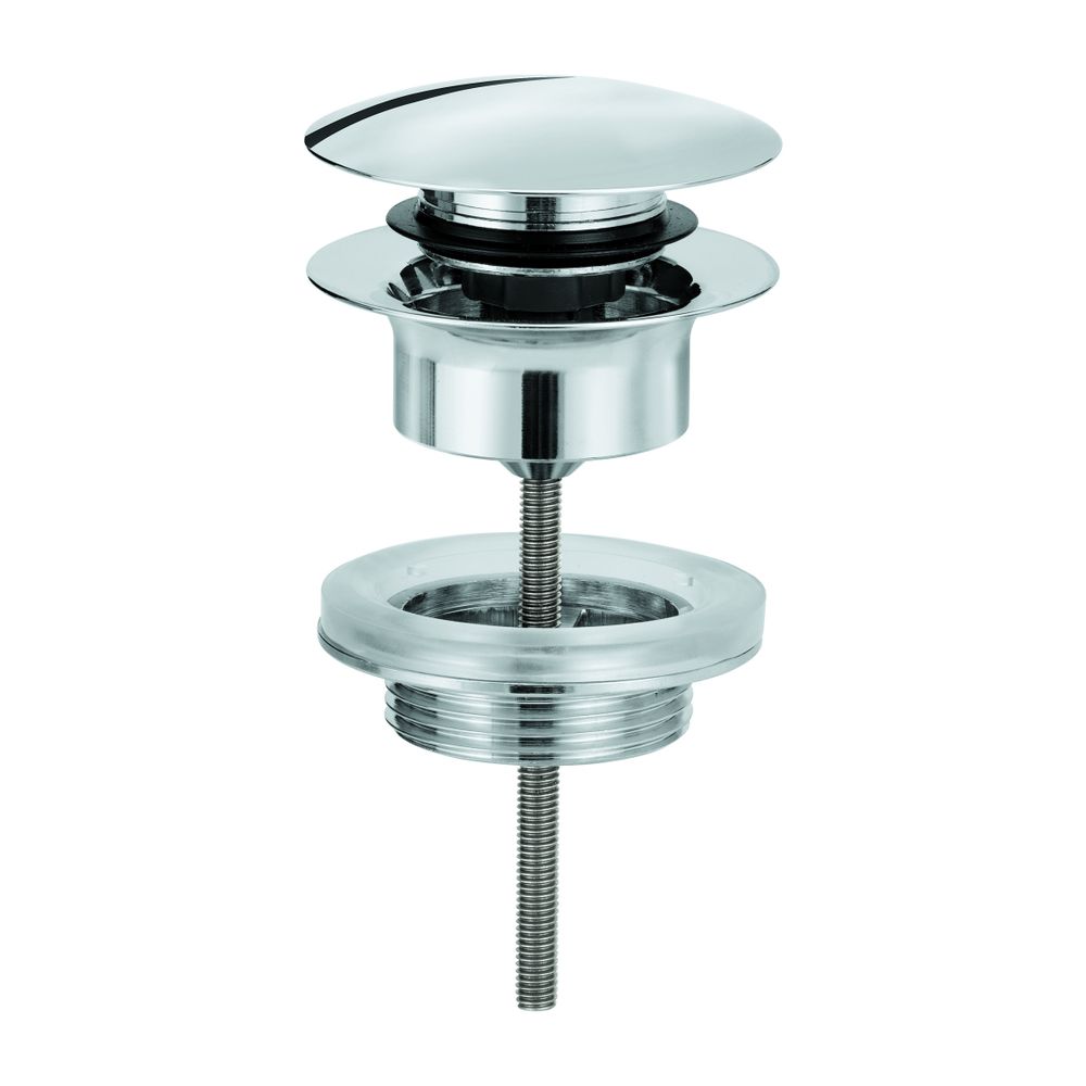 Grohe Ablaufgarnitur Phantom Black mit Klickverschluss, herausnehmbarer Stopfen, versch... GROHE-65807KF0 4005176677830 (Abb. 1)