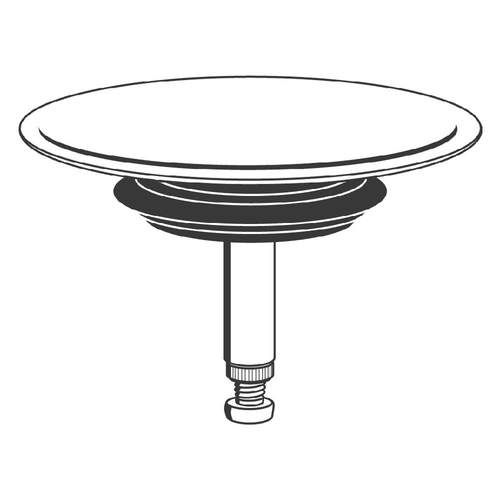 Grohe Stopfen für Talentofill Fertigmontageset, D 74mm, Satin Graphite, 06625MG0... GROHE-06625MG0 4067393029779 (Abb. 2)