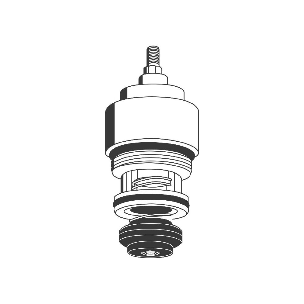 Grohe Automatische Umstellung für Thermostat-Batterien, mechanische Teile, Weiß, 07686L00... GROHE-07686L00  (Abb. 2)