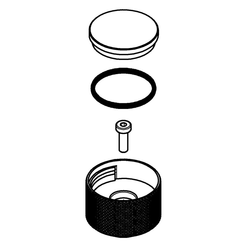 Grohe Griff für Atrio Private Collection, Hard Graphite gebürstet, 101276AL00... GROHE-101276AL00 4067393000631 (Abb. 2)