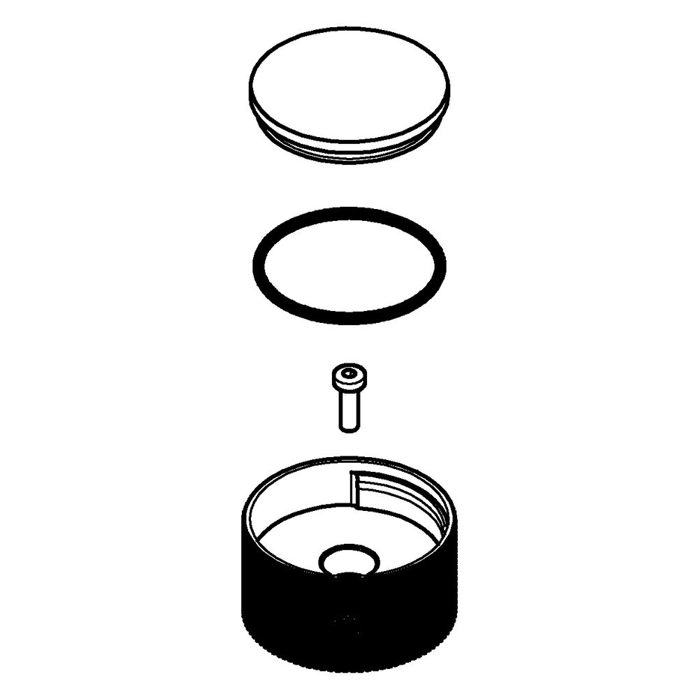 Grohe Griff für Atrio mit Temperaturanzeige Rot/Blau, Warm Sunset, 101342DA00... GROHE-101342DA00 4067393001379 (Abb. 2)
