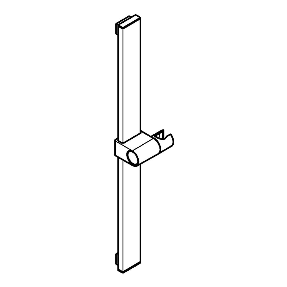 Grohe Rainshower Aqua Brausestange 600mm, Phantom Black... GROHE-101673KF00 4067393005544 (Abb. 2)