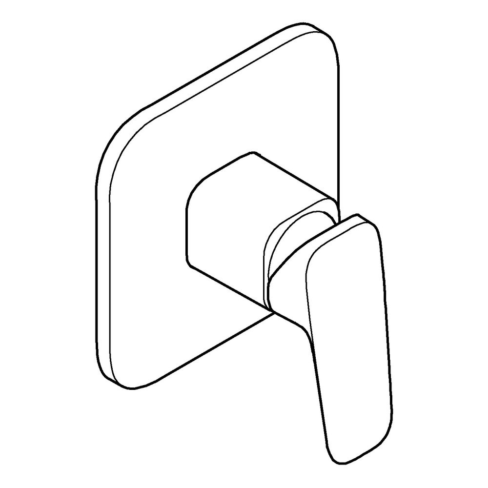 Grohe Cubeo Einhand-Brausebatterie Chrom, Fertigmontageset für Rapido SmartBox 35604... GROHE-1017770000 4067393010609 (Abb. 2)