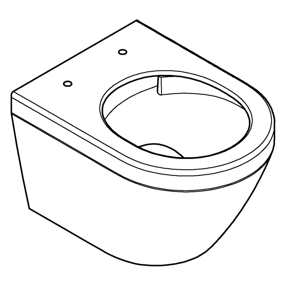 Grohe Wand-Tiefspül-WC kompakt Euro Keramik, Abgang waagerecht, Alpinweiß, 102486SH00... GROHE-102486SH00 4067393021988 (Abb. 2)