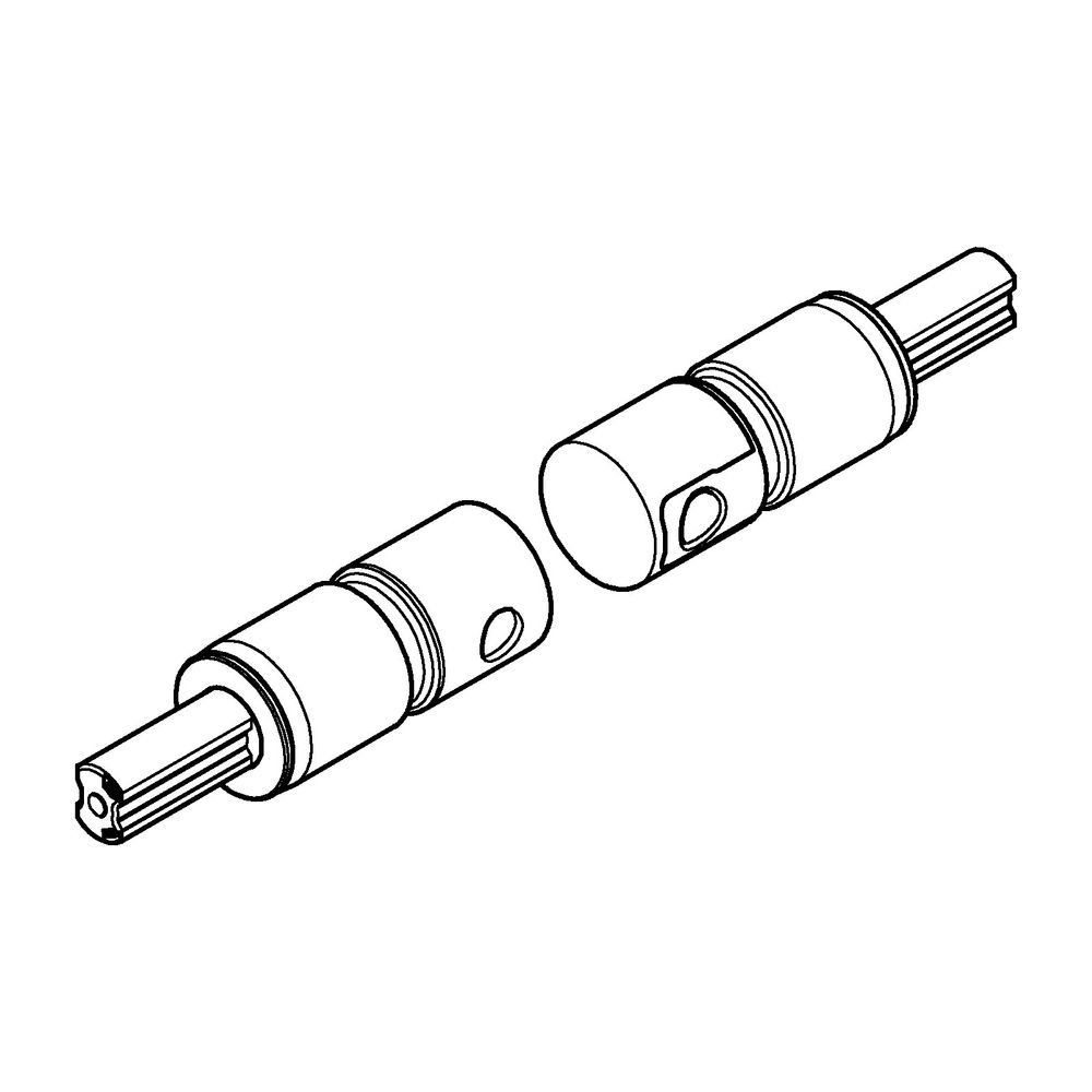 Grohe Essence Stoßdämpfer 102904 für WC-Sitz 39577001 Alpinweiß... GROHE-102904SH00 4067393027133 (Abb. 1)