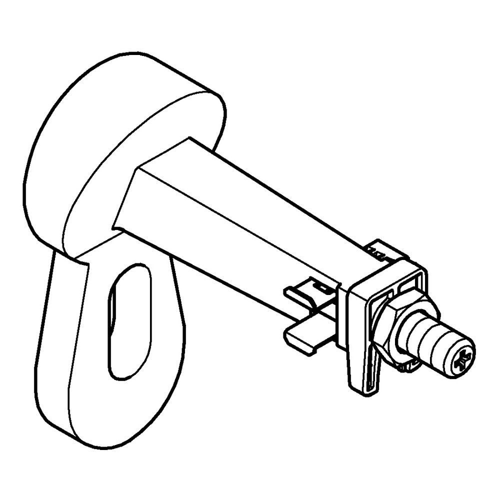 Grohe Wandwinkel 9, für Vorwand-Montage, für Befestigung am Mauerwerk/vor Ständerwand... GROHE-1039999990 4067393034391 (Abb. 2)