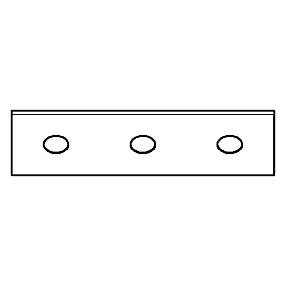 Grohe Rainshower Aqua Deckenbrausen-Abdeckung für 3 Strahlbildner, 334x111mm, Superst... GROHE-104994DC00 4067393045878 (Abb. 2)