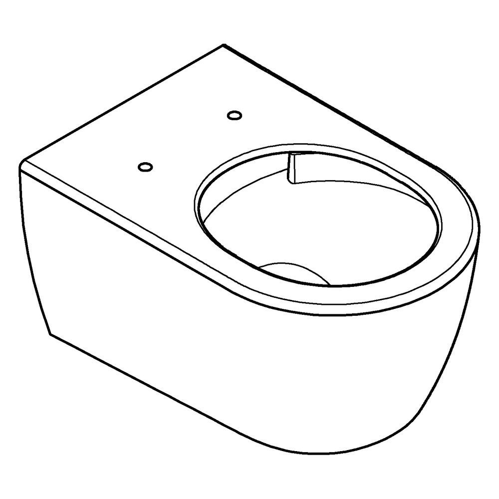 Grohe Essence Wand-Tiefspül-WC Keramik, spülrandlos, Abgang waagerecht, Triple Vortex... GROHE-105535SH00 4067393050599 (Abb. 2)