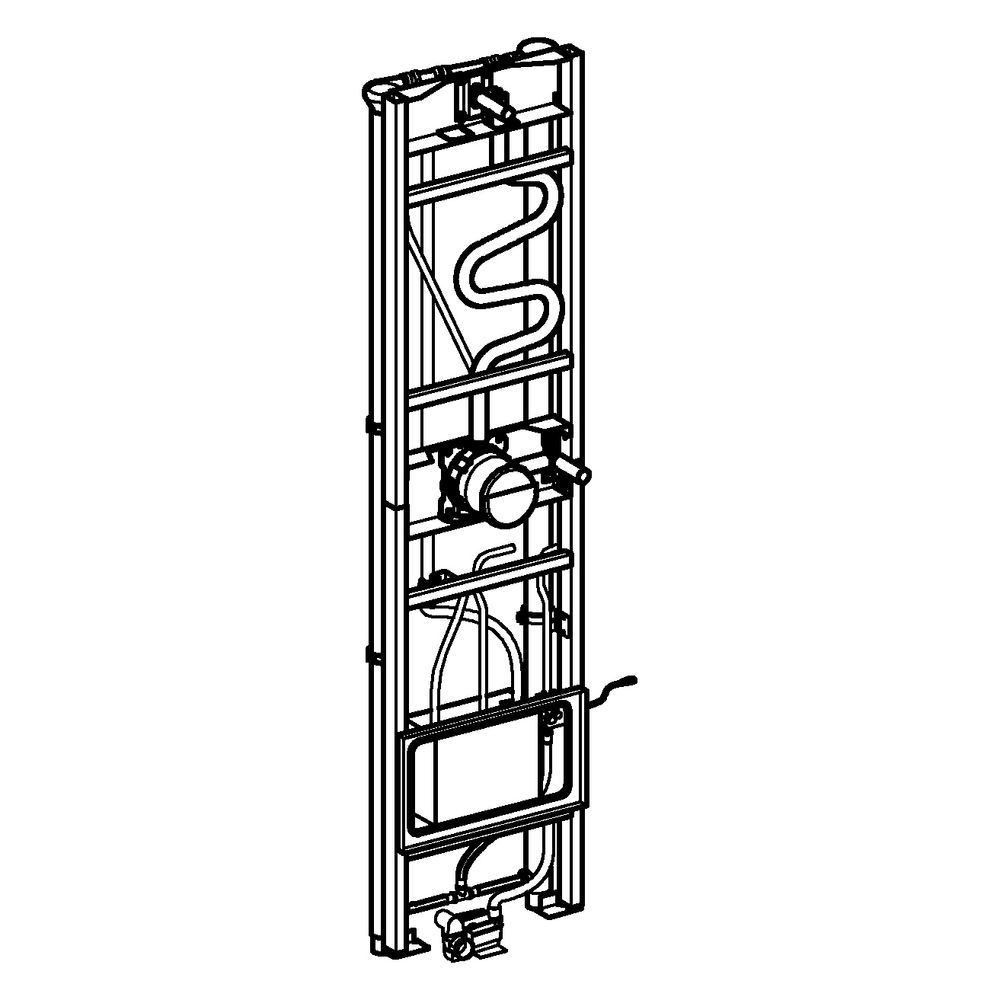 Grohe Rapido Duschrahmen Mono Heat Recovery plus für MONO Brausen UP, mit Wärmerückge... GROHE-1057899990 4067393056102 (Abb. 2)