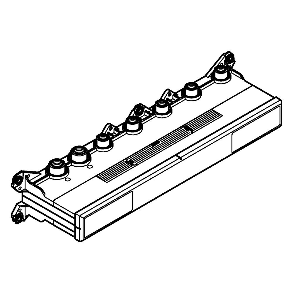 Grohe Grohtherm Aqua Tiles Unterputz-Thermostat-Einbaukörper, 5 Ventile, Abgänge 1/2"... GROHE-1068820000 4067393073260 (Abb. 2)