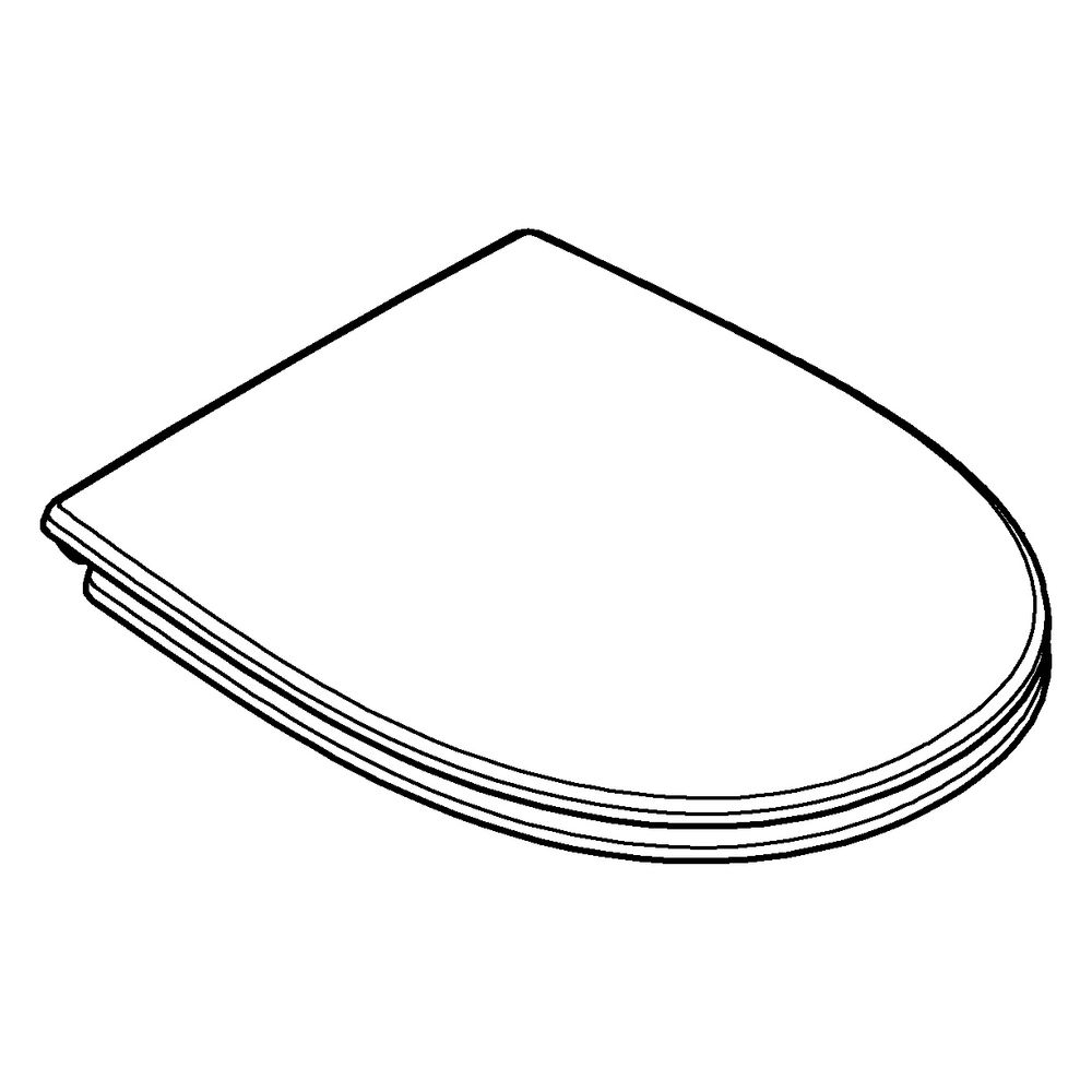 Grohe WC-Sitz Bau Keramik, mit Deckel, Soft Close, flaches Design, Duroplast, werkzeu... GROHE-112946SH00 4067393096467 (Abb. 2)