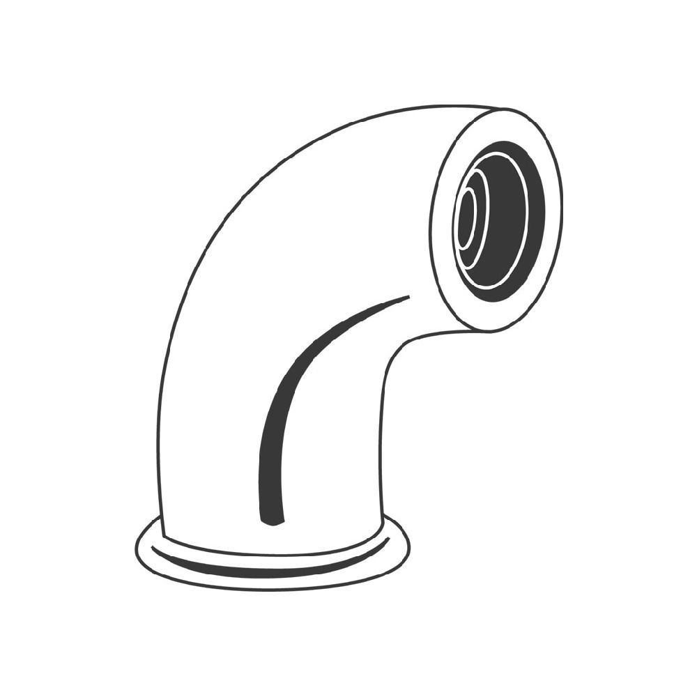 Grohe Standanschluss, 1/2", 57mm Ausladung, 70mm Höhe, Chrom/Gold, 12060IG0... GROHE-12060IG0  (Abb. 2)