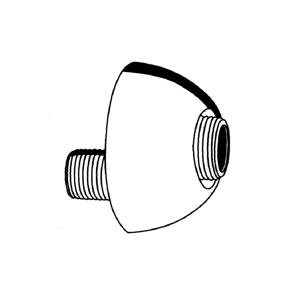 Grohe S-Anschluss, verstellbar 12,5mm, 1/2" x 3/4", Edelmessing, 12083Z00... GROHE-12083Z00  (Abb. 2)