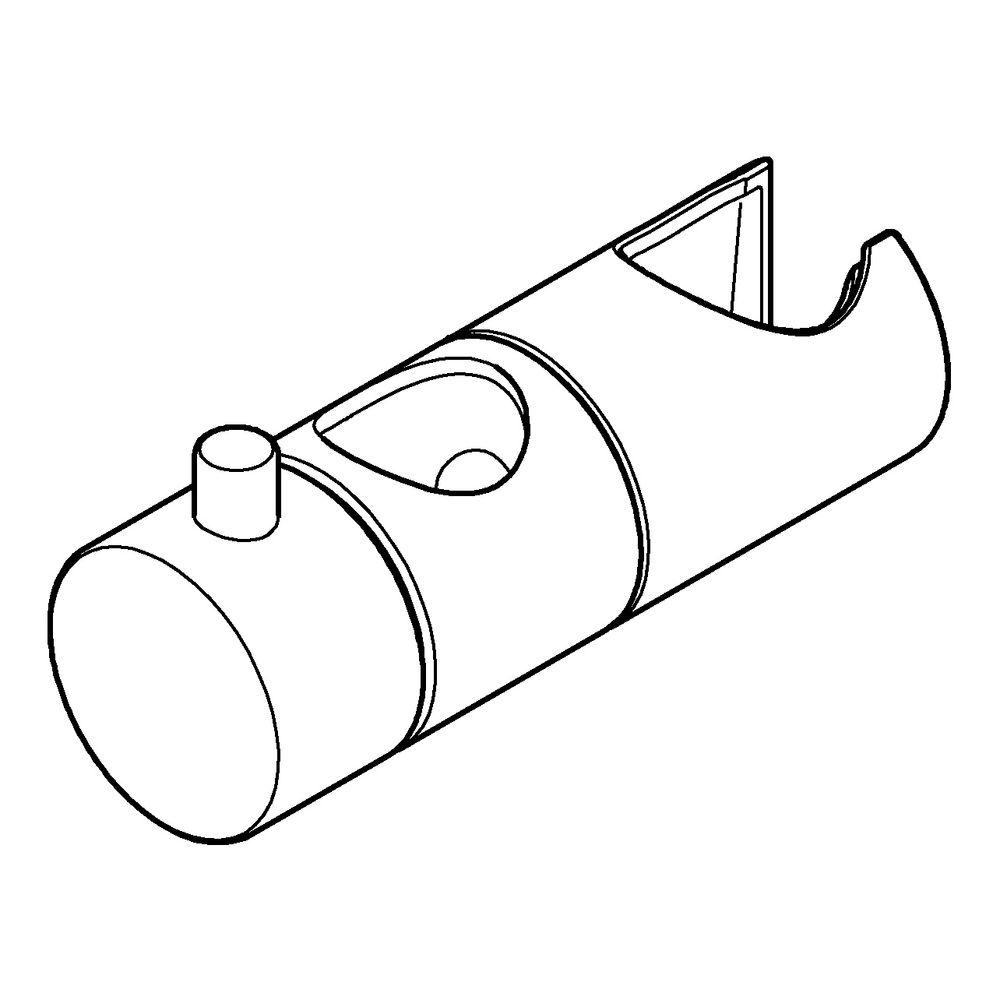 Grohe Gleitelement, Phantom Black für Brausestangen & Duschsysteme mit Durchmesser 22mm... GROHE-12140KF0 4005176729829 (Abb. 2)