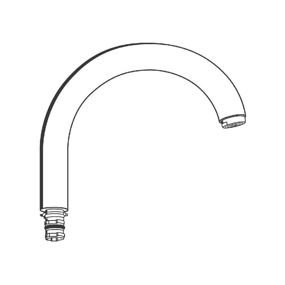 Grohe Rohrauslauf, StarLight, Chrom/Gold, 13015IG0... GROHE-13015IG0  (Abb. 2)