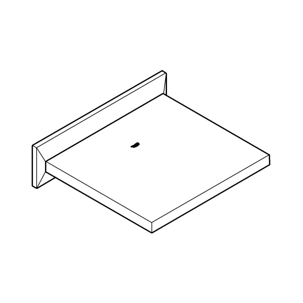 Grohe Allure Brilliant Schwallauslauf, Wandmontage, für Wanne und Brause, Ausladung 180mm, Hard Grap... GROHE-13319A00  (Abb. 2)