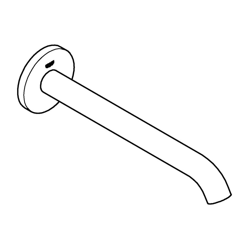 Grohe Essence Wanneneinlauf Wandmontage, Warm Sunset gebürstet, Außengewinde 1/2", Ausl... GROHE-13449DL1 4005176695155 (Abb. 3)
