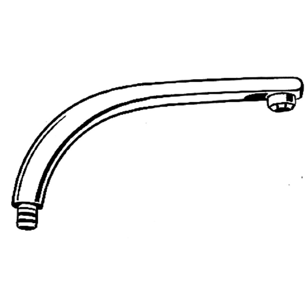 Grohe Gussauslauf schwenkbar, Niederdruck, Ausladung 220mm, Chrom, 13464000... GROHE-13464000  (Abb. 2)