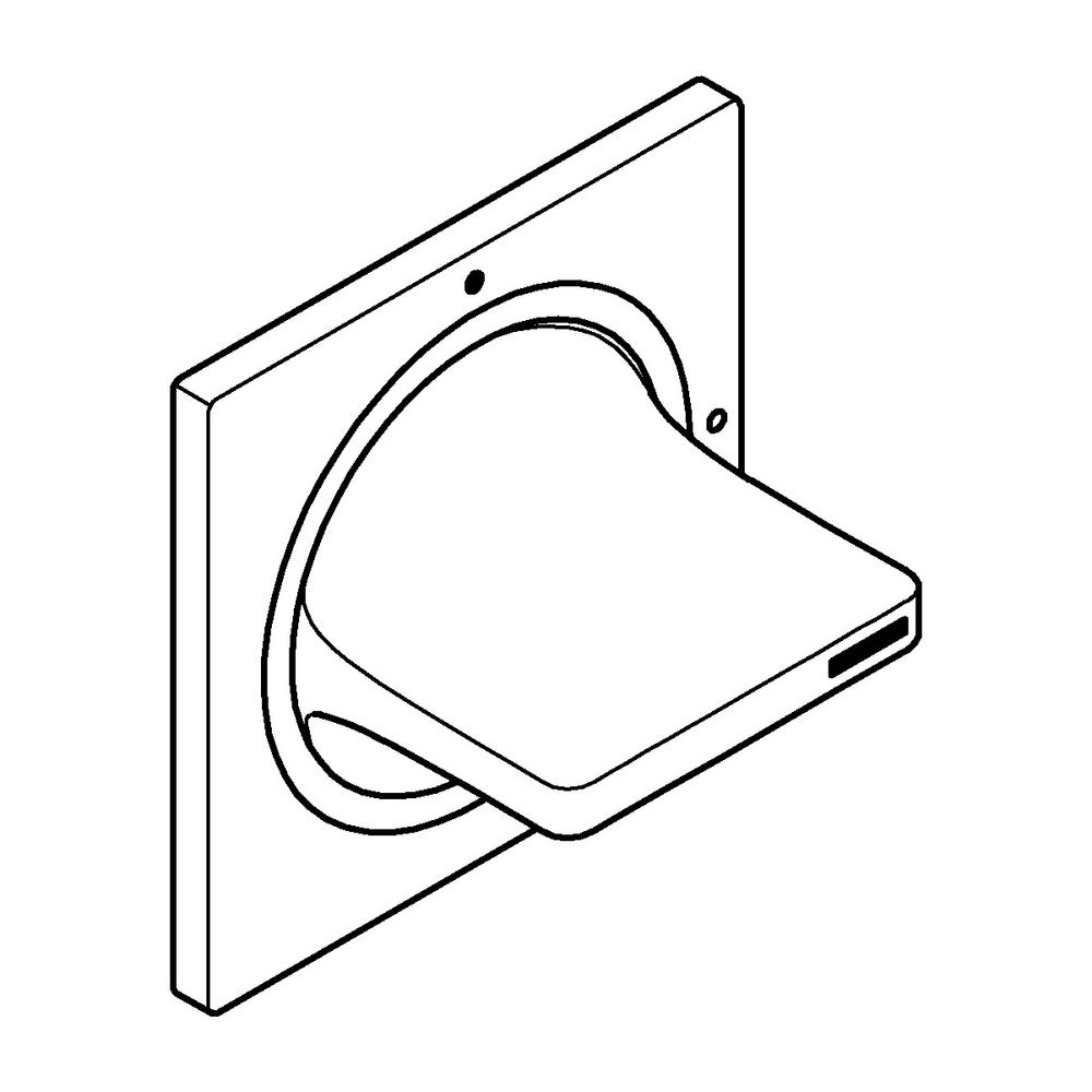 Grohe Allure Unterputz-Ventil Oberbau Warm Sunset ohne Unterputz-Einbaukörper, Hebelgri... GROHE-19334DA1 4005176513459 (Abb. 2)