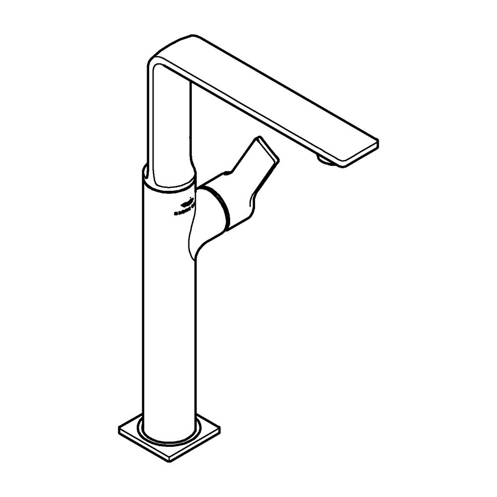 Grohe Allure Einhand-Waschtischbatterie XL-Size Warm Sunset, glatter Körper, Push-Open ... GROHE-23403DA1 4005176499531 (Abb. 2)