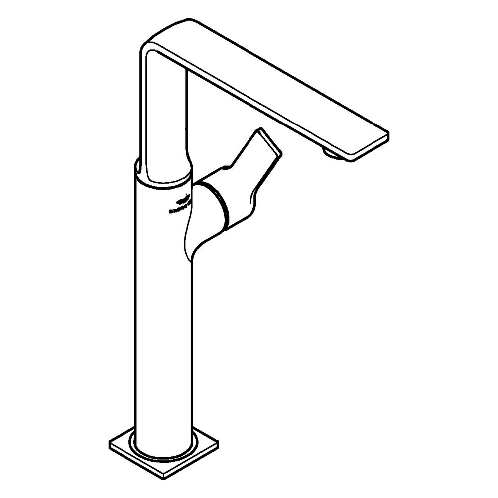 Grohe Allure Einhand-Waschtischbatterie, XL-Size, für freist. Waschschüsseln, mit Push-... GROHE-23403KF1 4067393056287 (Abb. 2)