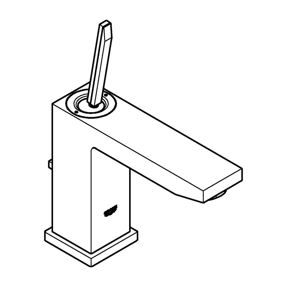 Grohe Eurocube Joy Einhand-Waschtischbatterie 1/2" M-Size chrom 23657000... GROHE-23657000 4005176342110 (Abb. 4)