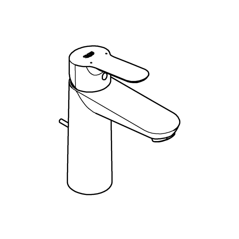 GROHE Einhand-Waschtischbatterie BauEdge 23758 M-Size chrom... GROHE-23758000 4005176388460 (Abb. 2)