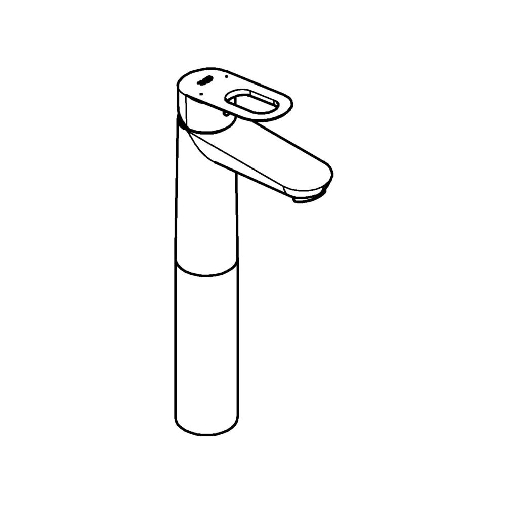 Grohe BauLoop Einhand-Waschtischbatterie, 1/2", XL-Size, Chrom, 23764000... GROHE-23764000  (Abb. 2)