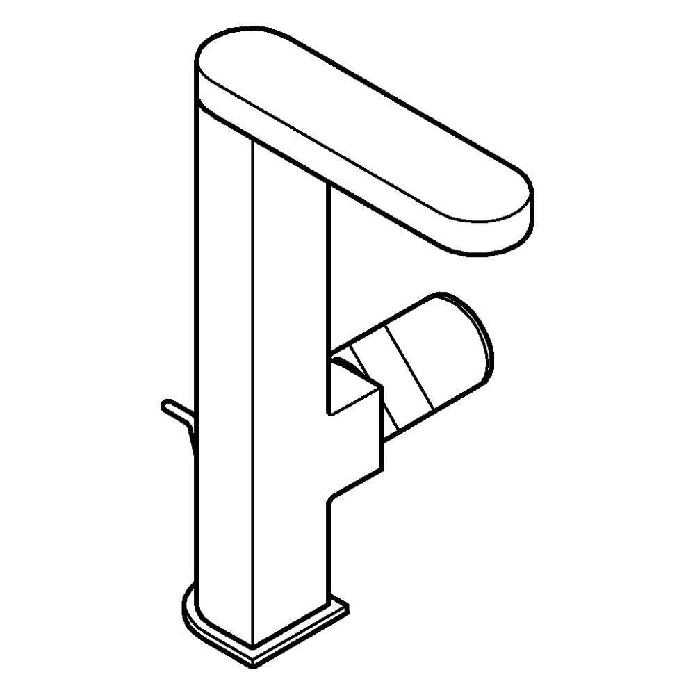 Grohe Plus Einhand-Waschtischbatterie, L-Size, 1-Loch-Montage, Schwenkauslauf, Zugstang... GROHE-23851DL4 4067393079446 (Abb. 2)