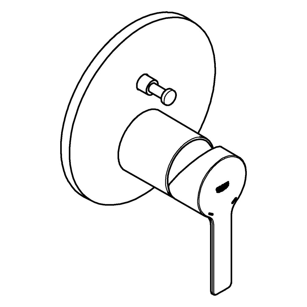 Grohe Lineare Einhand-Wannenbatterie, Fertigmontageset für Rapido SmartBox, Cool Sunris... GROHE-24064GN1 4067393101222 (Abb. 2)