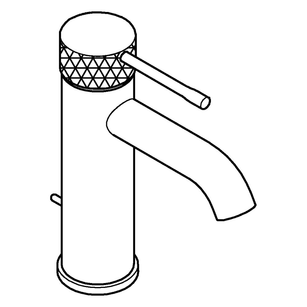 Grohe Essence Einhand-Waschtischbatterie, S-Size, Crafted Bedienungshebel, Zugstangen-A... GROHE-24171PF1 4067393076230 (Abb. 2)