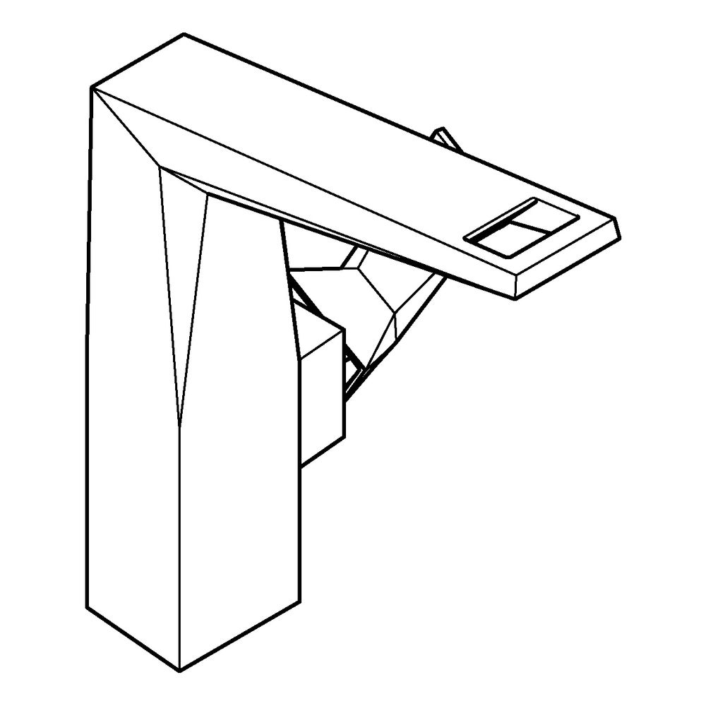 Grohe Allure Brilliant Einhand-Waschtischbatterie, L-Size, 1-Loch, glatter Körper, Supe... GROHE-24345DC0 4005176759789 (Abb. 2)
