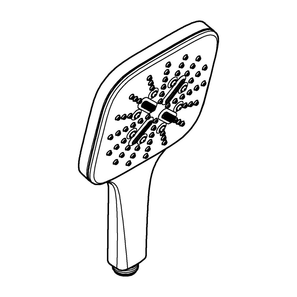 Grohe Rainshower SmartActive Handbrause 130 Cube, Cool Sunrise, 3 Strahlarten, 3bar 8,5... GROHE-26582GL0 4005176558597 (Abb. 2)