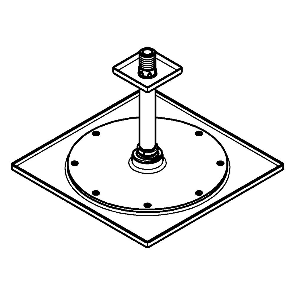 Grohe Rainshower Aqua 10" Kopfbrauseset, 1 Strahlart, mit Deckenauslass 142mm, max. Dur... GROHE-26861MS0 4005176946356 (Abb. 2)