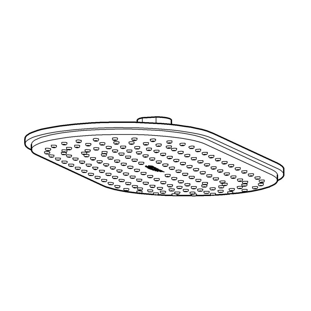 Grohe Rainshower Veris 300 Kopfbrause, 300x150mm, G 1/2", Metall, Moon White/Chrom, 274... GROHE-27470LS0 4005176997235 (Abb. 2)
