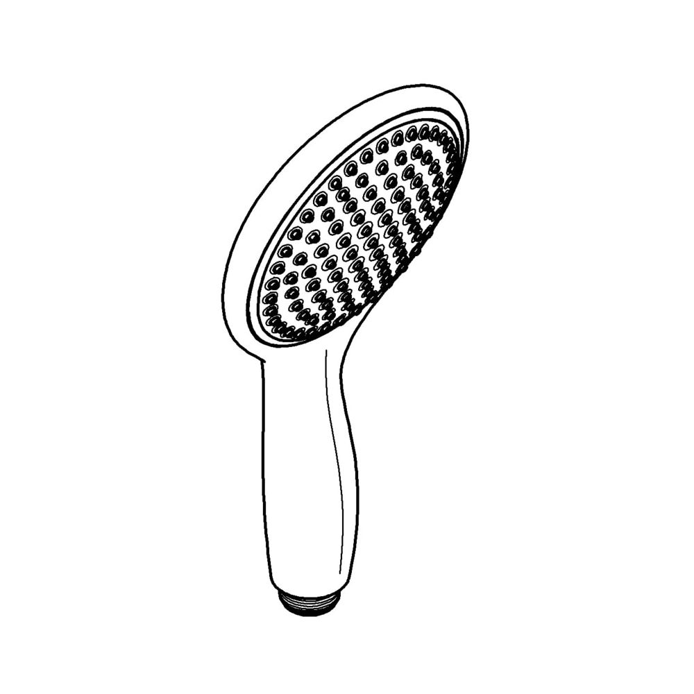 Grohe Power and Soul 115 Handbrause, 2 Strahlarten, 9,5l/min Durchflusskonstanthalter, Moon White, 2... GROHE-27671LS0  (Abb. 2)