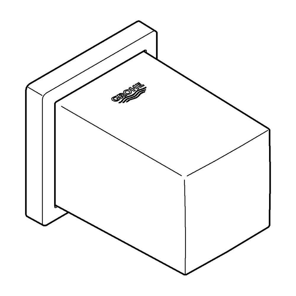 Grohe Euphoria Cube Wandanschlussbogen 1/2" chrom 27704000... GROHE-27704000 4005176907159 (Abb. 4)