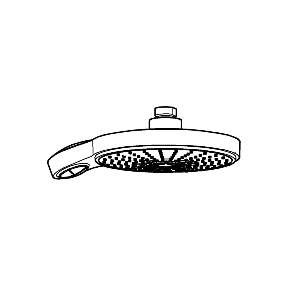 Grohe Power and Soul Cosmopolitan 190 Kopfbrause, Durchfluss 9,5l/min, Chrom, 27765000... GROHE-27765000 4005176913129 (Abb. 2)