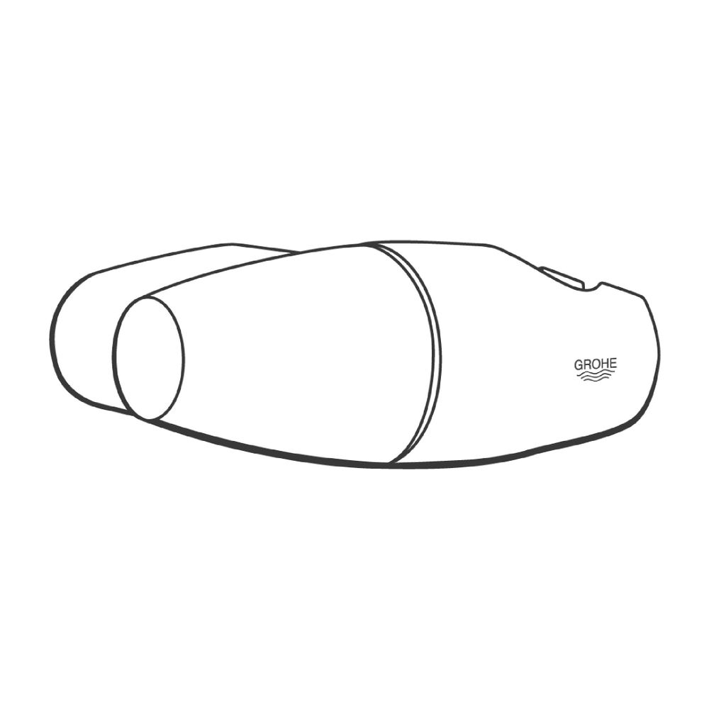 Grohe Movario Wandbrausehalter, verstellbar, Kunststoff, Chrom, 28401000... GROHE-28401000 4005176264474 (Abb. 2)