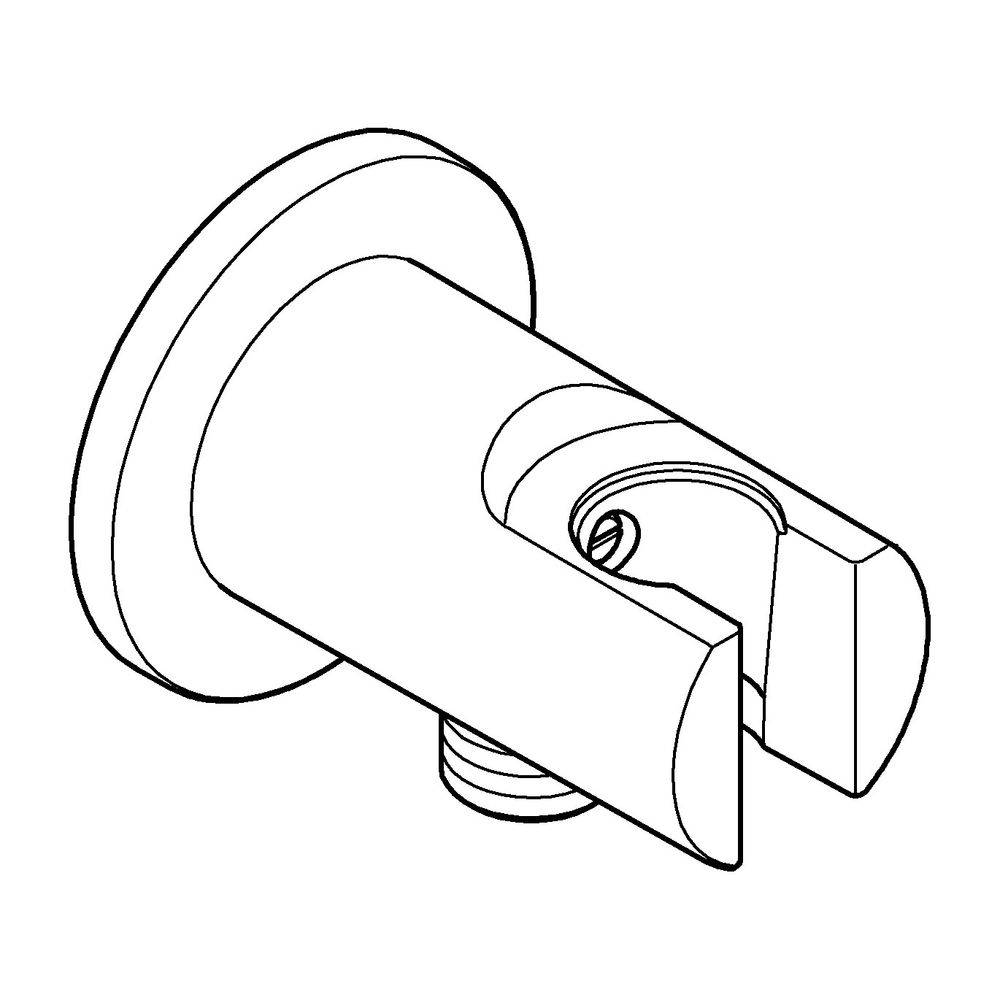Grohe Tempesta Wandanschlussbogen mit Brausehalter, Chrom... GROHE-28628001 4005176681141 (Abb. 2)