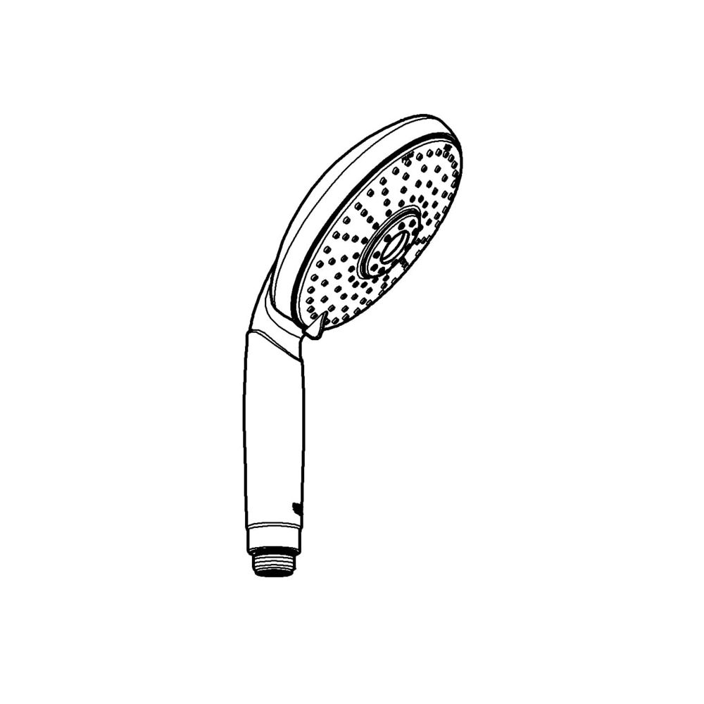 Grohe Rainshower Classic 130 Handbrause, Durchmesser 130mm, 3 Strahlarten, Chrom, 28764... GROHE-28764000 4005176820113 (Abb. 2)