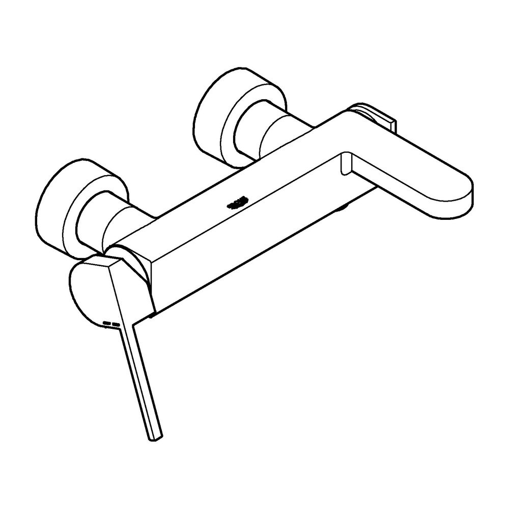 Grohe Plus Einhand-Wannenbatterie 1/2" 33553DC3... GROHE-33553DC3 4005176574122 (Abb. 5)