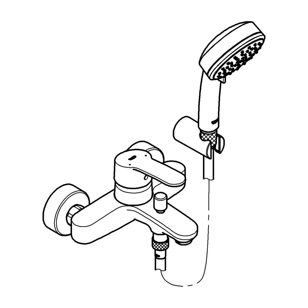 Grohe Eurostyle Cosmopolitan Einhand-Wannenbatterie 1/2" chrom 3359220A... GROHE-3359220A 4005176454288 (Abb. 2)