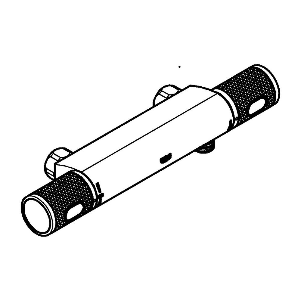 Grohe Grohtherm 1000 Performance Thermostat-Brausebatterie 1/2" chrom 34828000... GROHE-34828000 4005176698668 (Abb. 4)