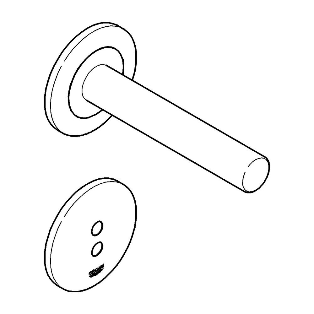 Grohe Essence E Infrarot-Elektronik für Waschtisch-Wandarmatur, Trafo 230 V AC/12 V DC,... GROHE-36252000 4005176870255 (Abb. 2)