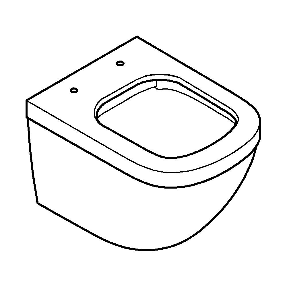 Grohe Euro Keramik Wand-Tiefspül-WC kompakt alpinweiß 39206000... GROHE-39206000 4005176344992 (Abb. 4)