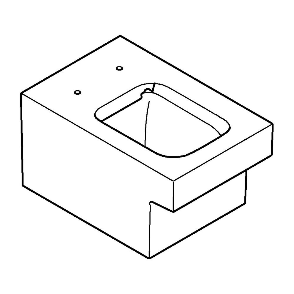Grohe Cube Keramik Wand-Tiefspül-WC alpinweiß 3924500H... GROHE-3924500H 4005176524479 (Abb. 3)
