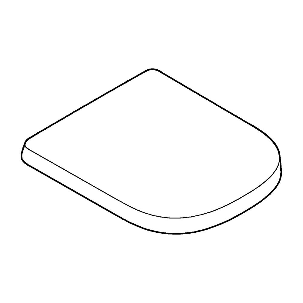 Grohe WC-Sitz Euro Keramik aus Duroplast, mit Deckel, Quick release Funktion, mit Befes... GROHE-39331002 4067393022145 (Abb. 4)